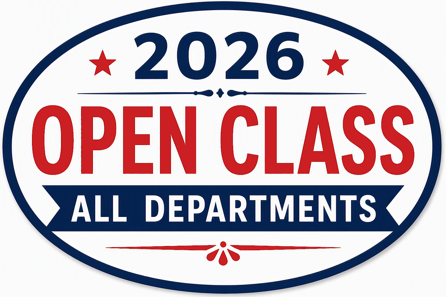 Open Class All Departments
